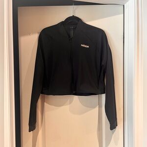 Adidas Black Cropped Jacket